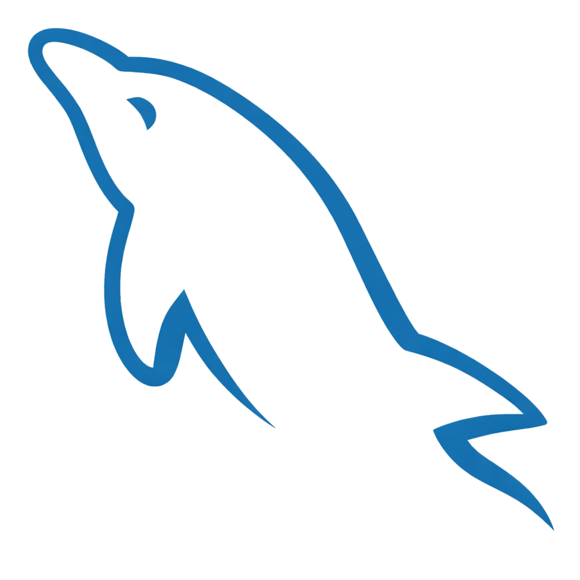 Logo do MySQL.